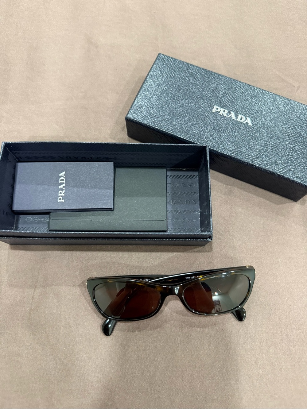 Prada Tortoiseshell Brown Sunglasses
